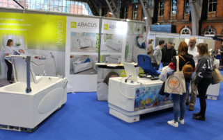 Abacus bathing stand at Kidz Adultz exhibition